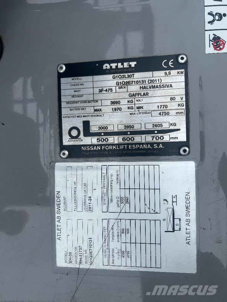 Atlet L30T Elektro Stapler