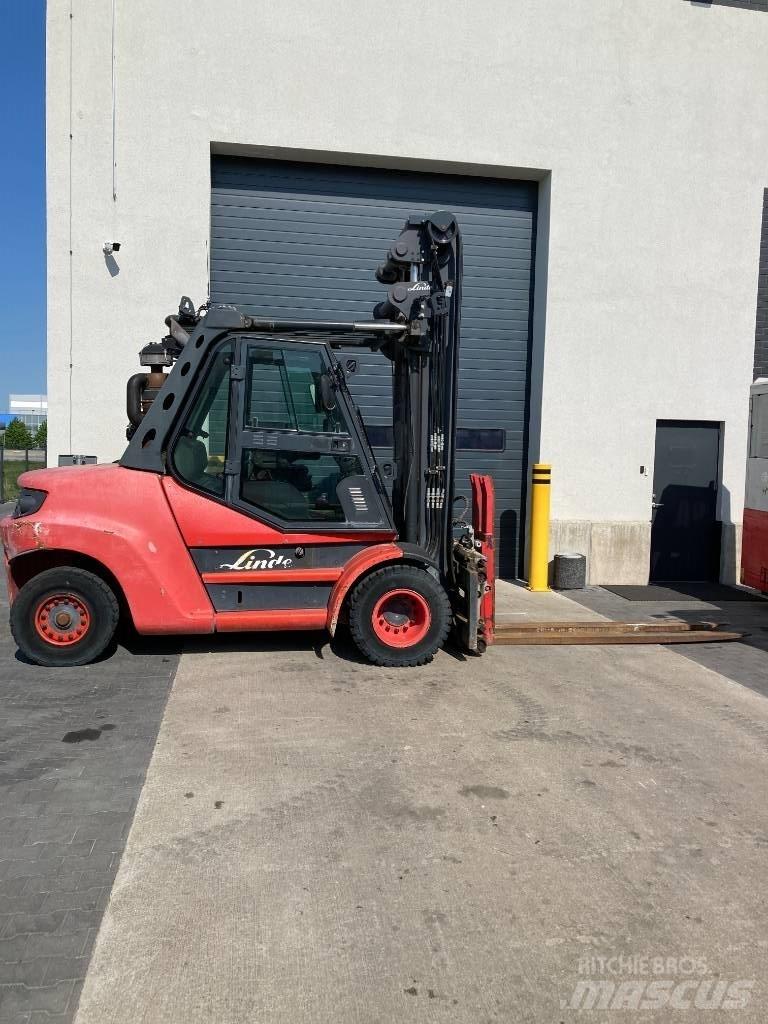 Linde H80D/900/396 Diesel Stapler