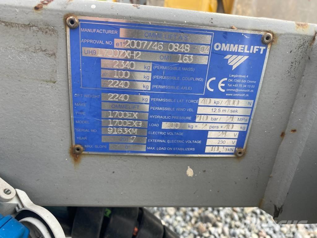 Omme 1700 EBX Anhänger-Arbeitsbühnen