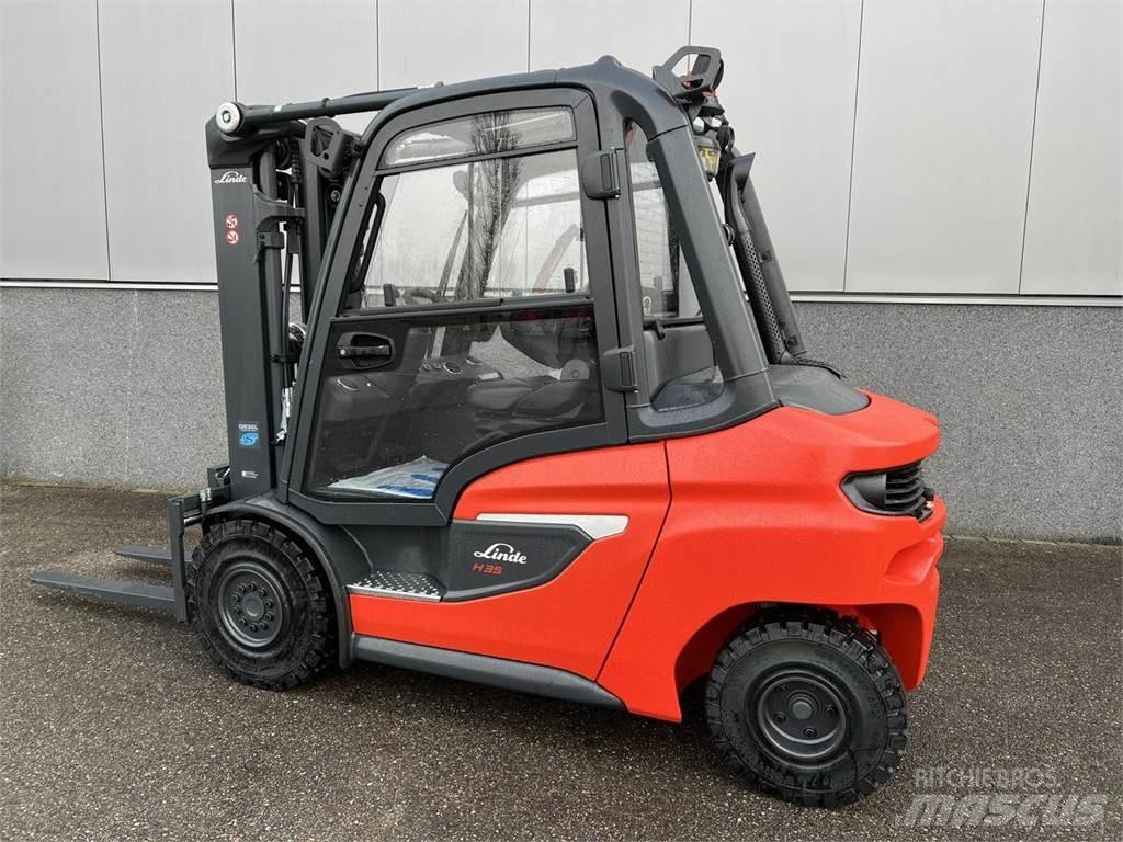 Linde H35D-01 Diesel Stapler