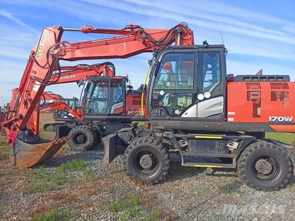 Hitachi ZX170W Baggerlader