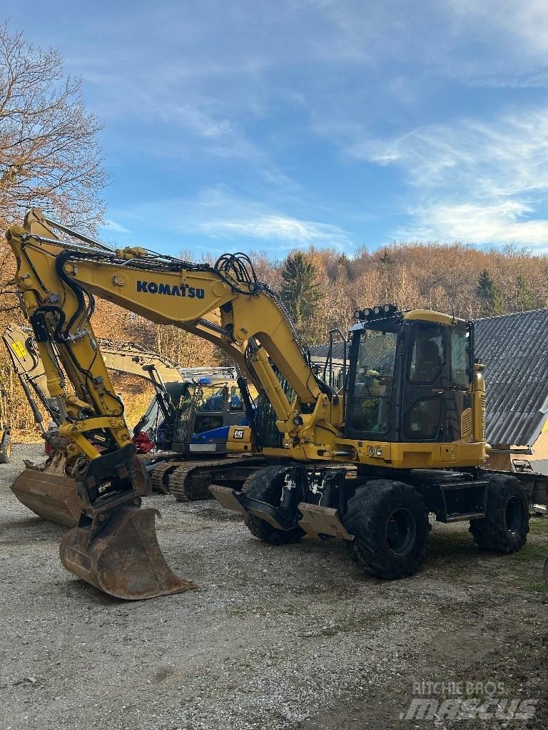 Komatsu Pw118mr11 Mobilbagger
