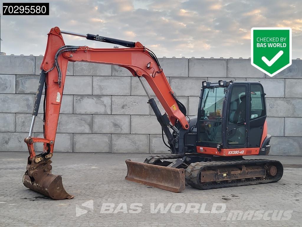 Kubota KX080-4a Minibagger < 7t