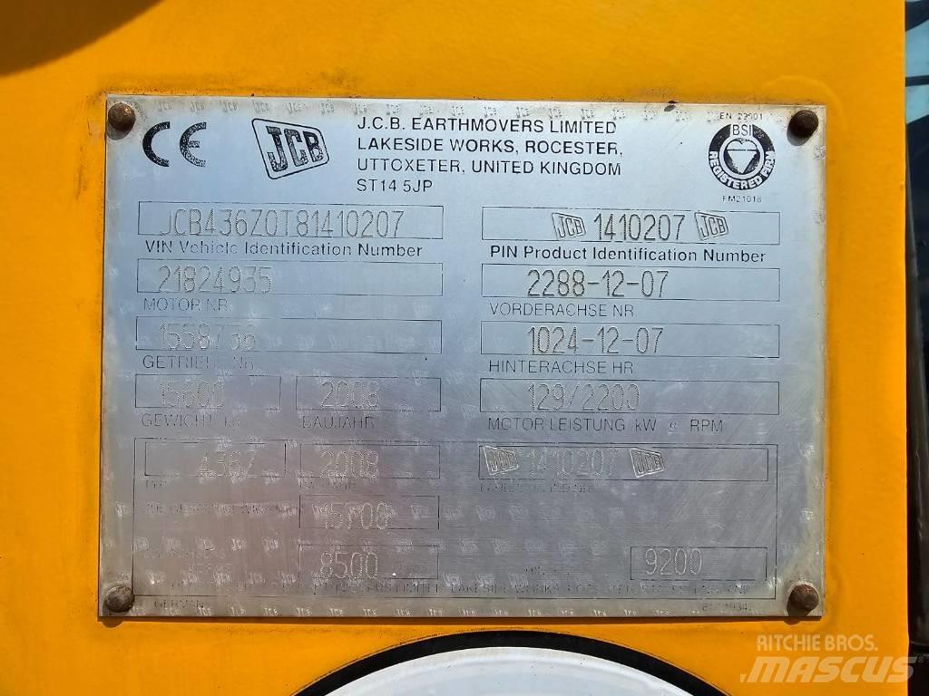 JCB 436 ZX Radlader