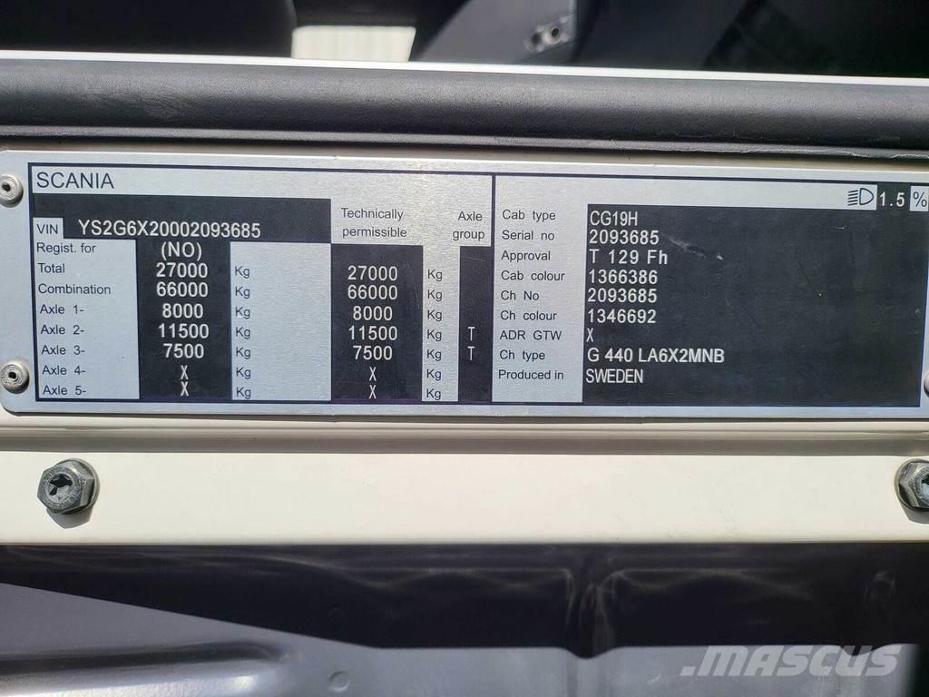 Scania G440 6X2 Sattelzugmaschinen