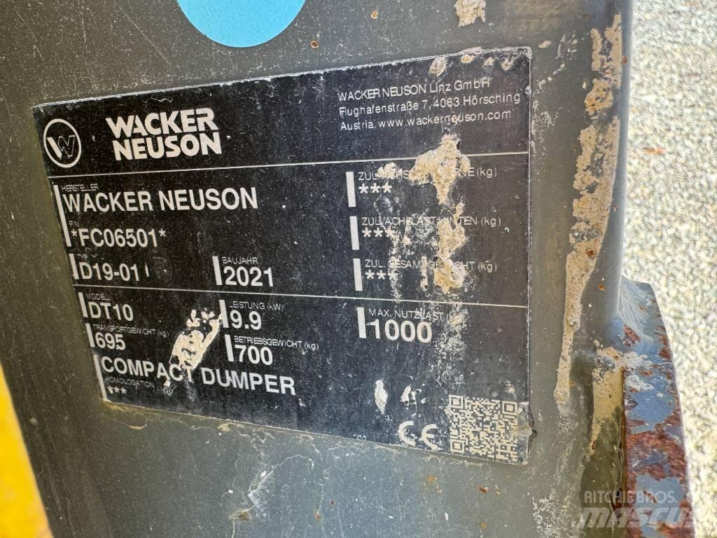 Wacker Neuson DT10 Raupendumper