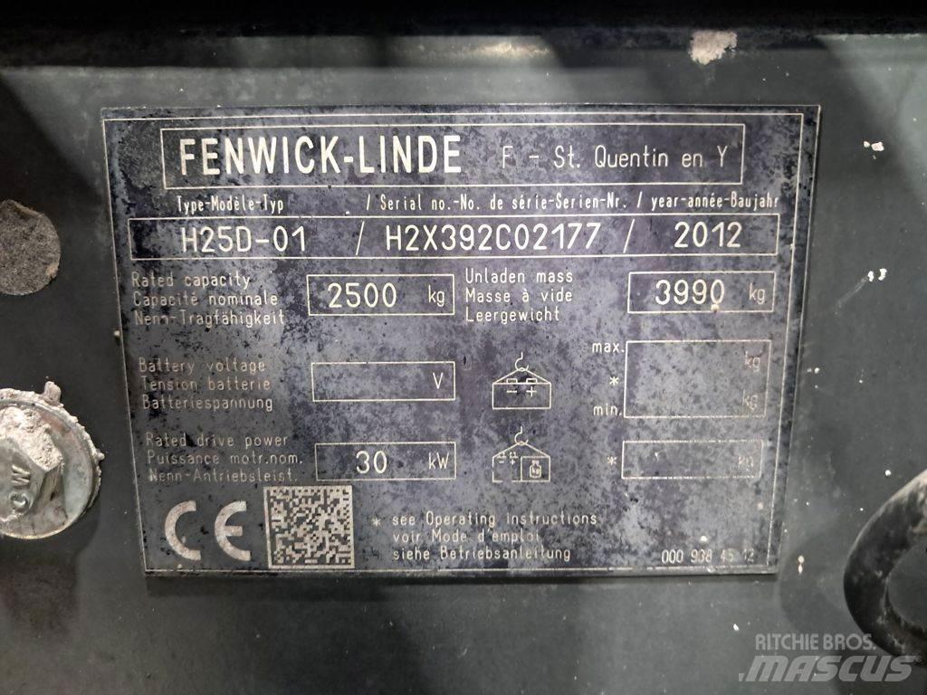 Linde H25D-01 Diesel Stapler