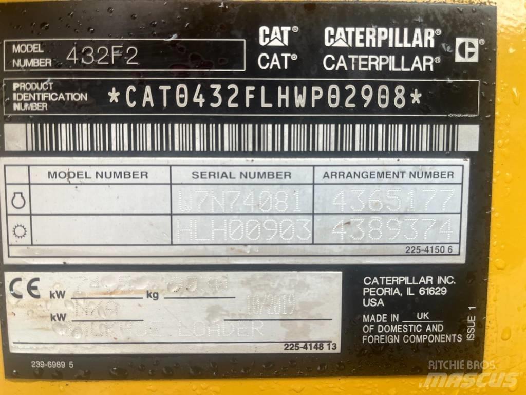 CAT 432 F2 Baggerlader