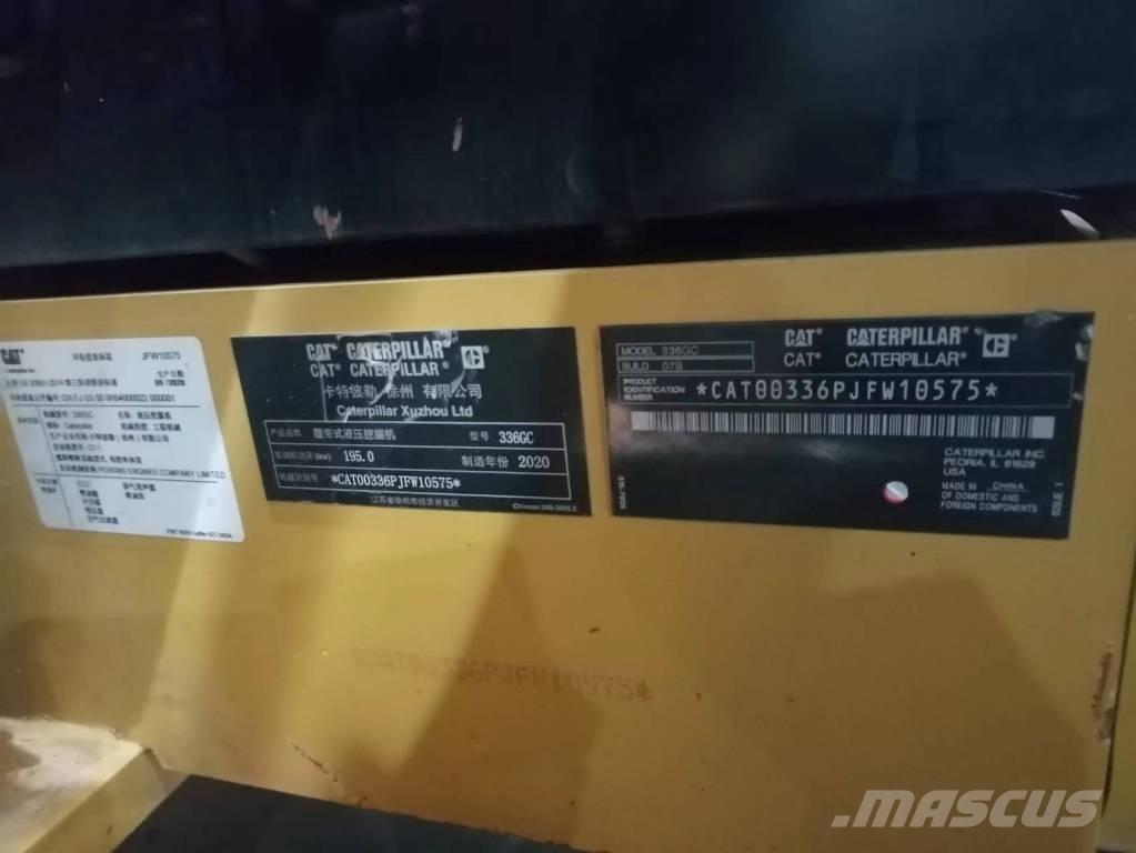 CAT 2020 CAT 336Gc Mobilbagger