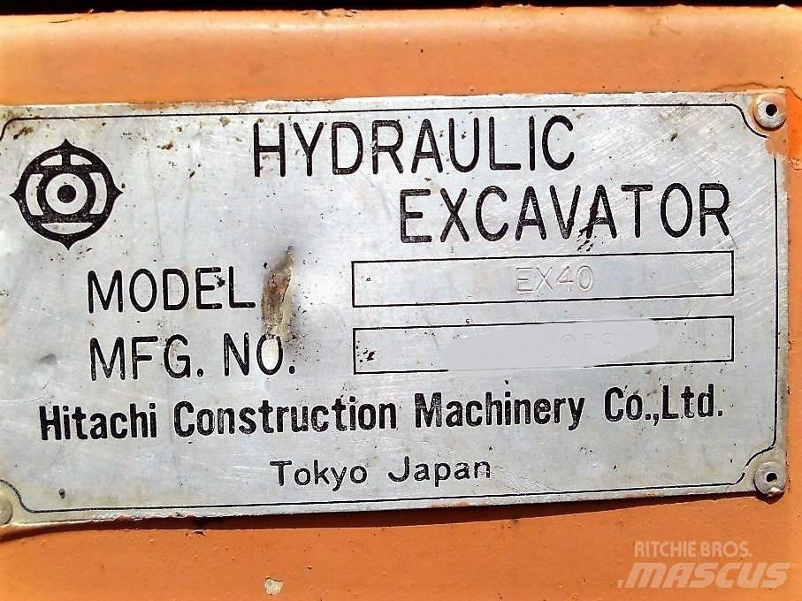Hitachi EX 40 Minibagger < 7t