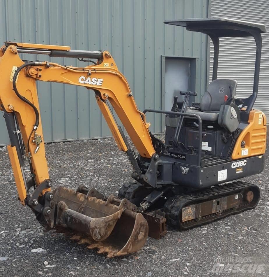 CASE CX18C CANOPY Minibagger < 7t