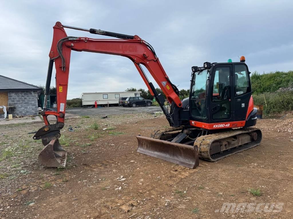 Kubota KX 080-4 Midibagger  7t - 12t