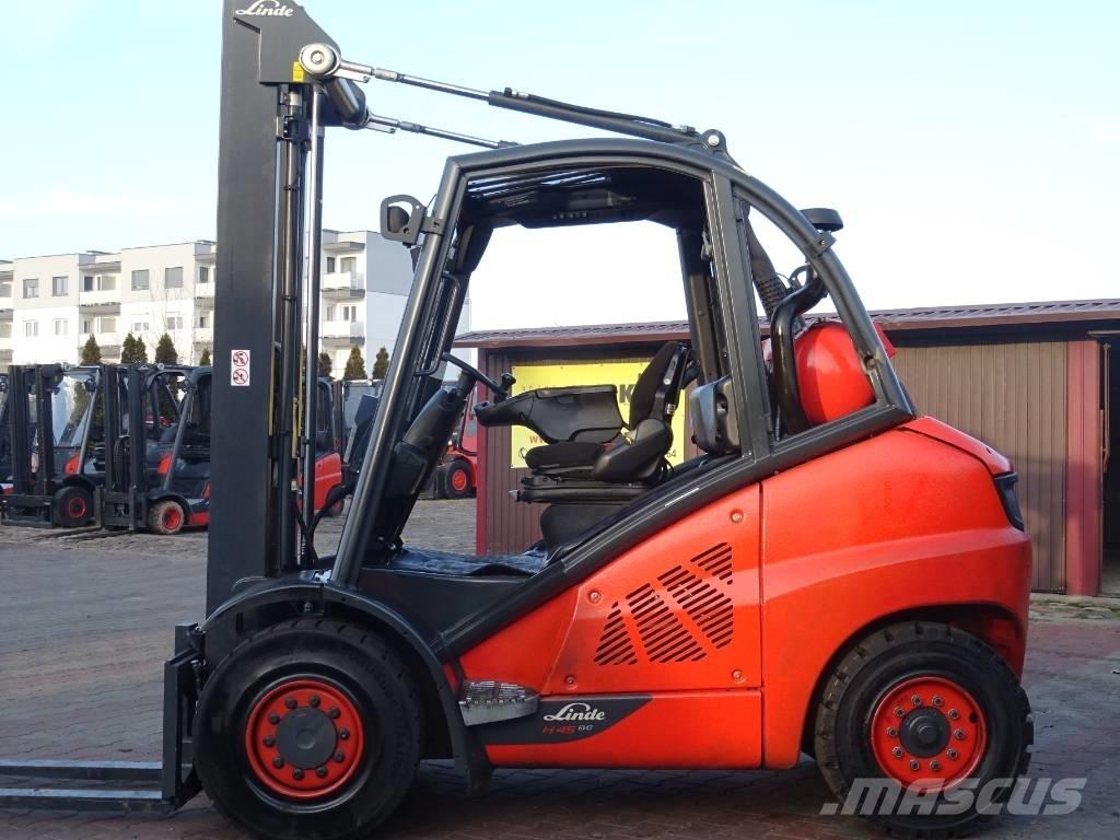 Linde H45T-02 Gas Stapler