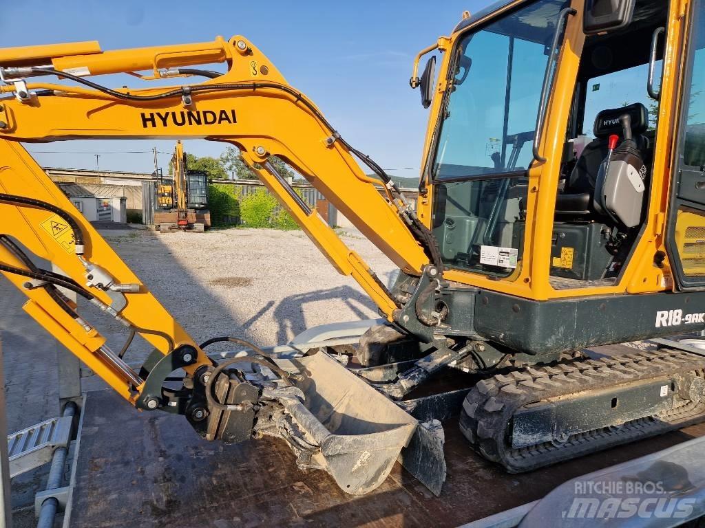 Hyundai R18-9AK Minibagger < 7t