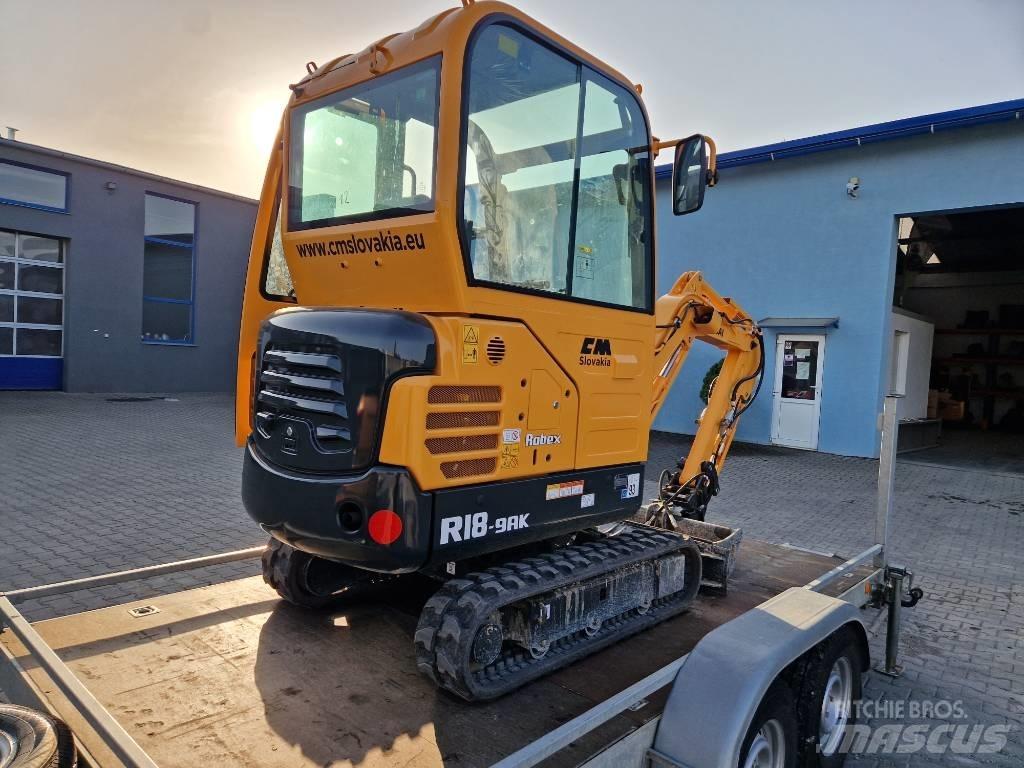 Hyundai R18-9AK Minibagger < 7t
