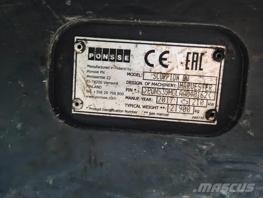 Ponsse Scorpion Harvester