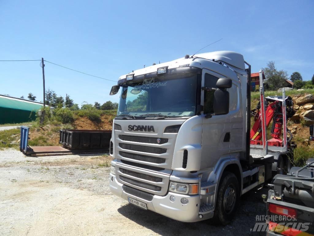 Scania R480 Holzfahrzeuge