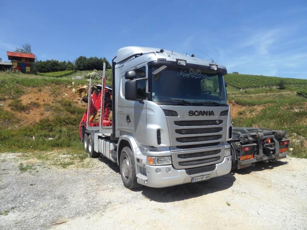 Scania R480 Holzfahrzeuge