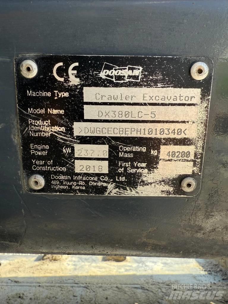 Doosan DX 380 LC-5 Raupenbagger