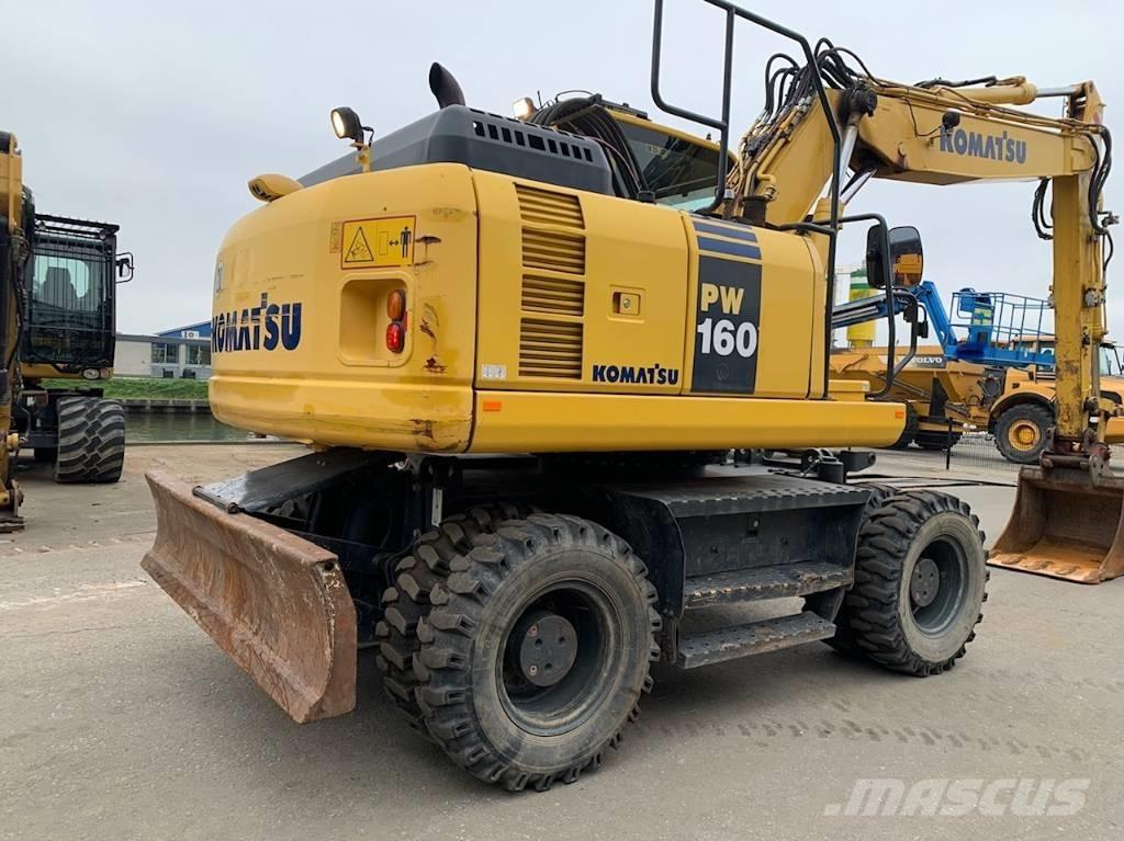 Komatsu PW160-8 Mobilbagger
