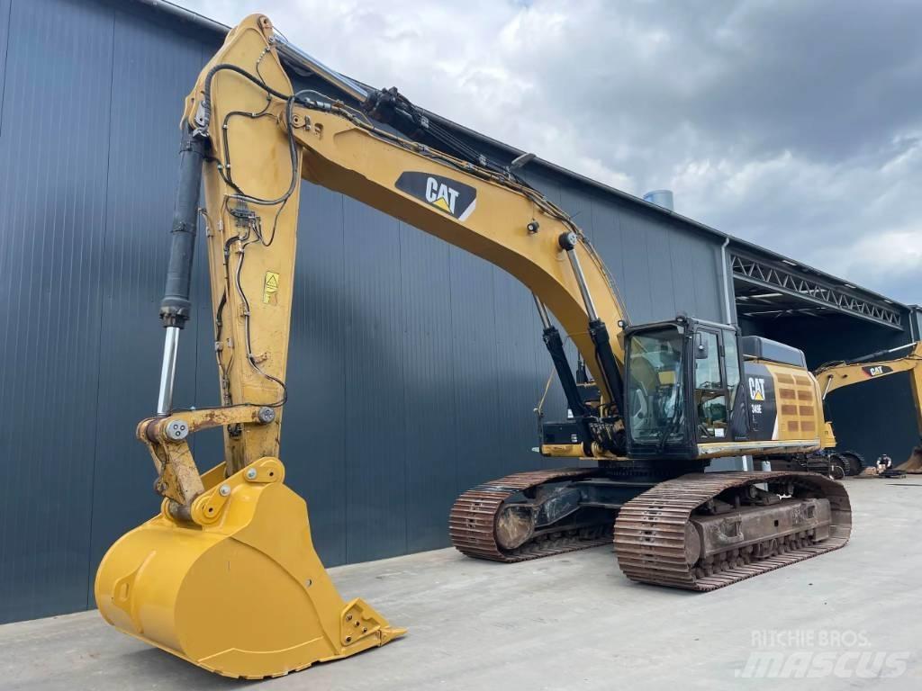 CAT 349E L Raupenbagger