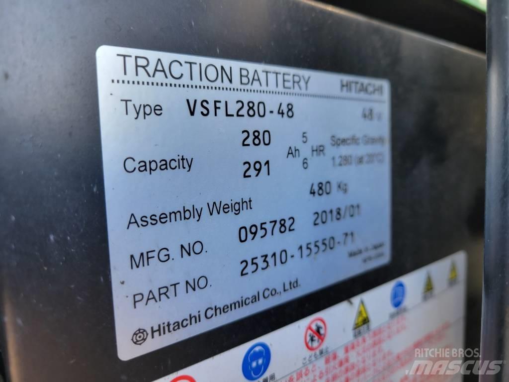 Toyota 8FBRS15 Elektro Stapler