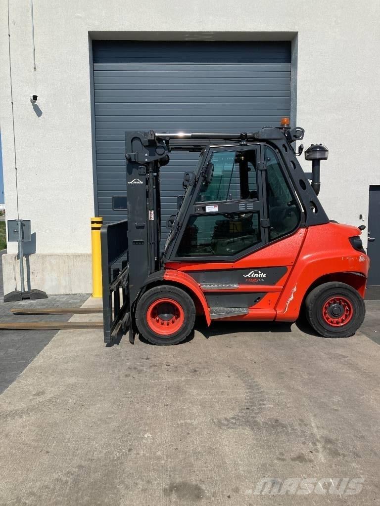 Linde H80D/396-03 Diesel Stapler