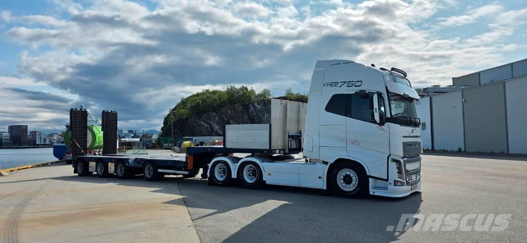 Volvo FH 16 750 Pritschenwagen/Pritschenwagen mit Seitenklappe