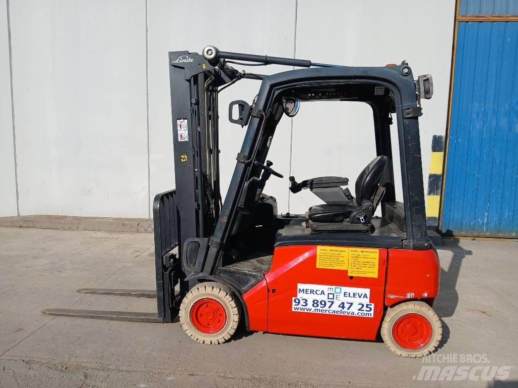 Linde E16P-01 Elektro Stapler