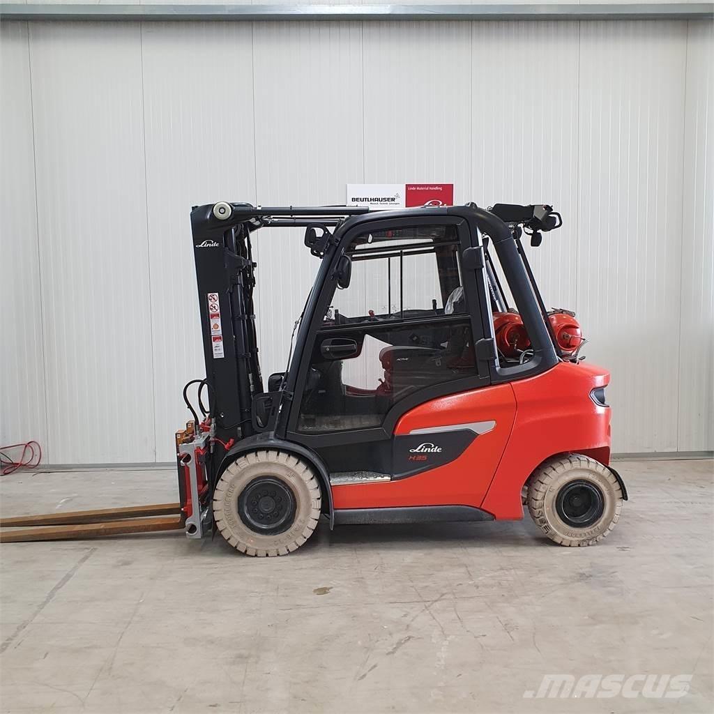 Linde H35T Gas Stapler