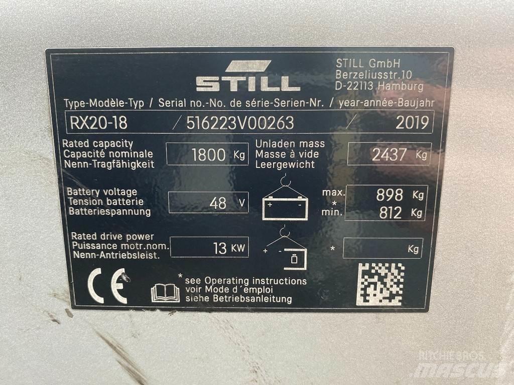 Still RX20-18 Elektro Stapler