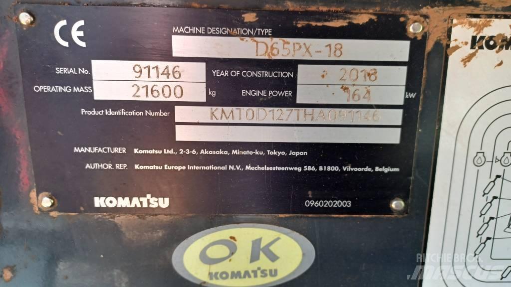 Komatsu D65PX-18 Bulldozer