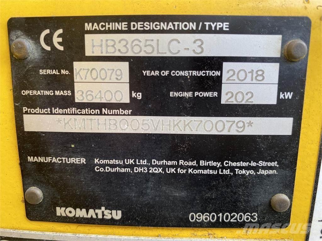 Komatsu HB365LC-3 Raupenbagger