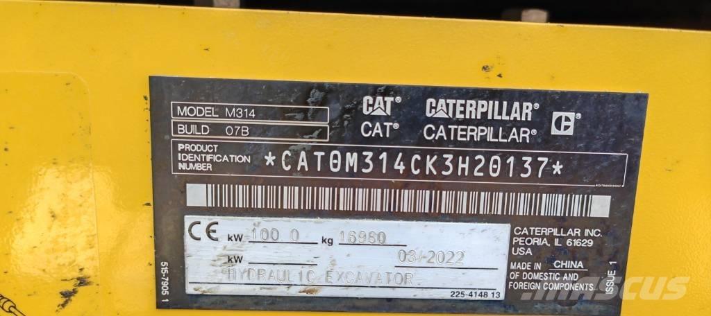 CAT 314 Mobilbagger