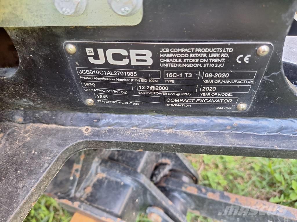 JCB 16 C-1 Minibagger < 7t