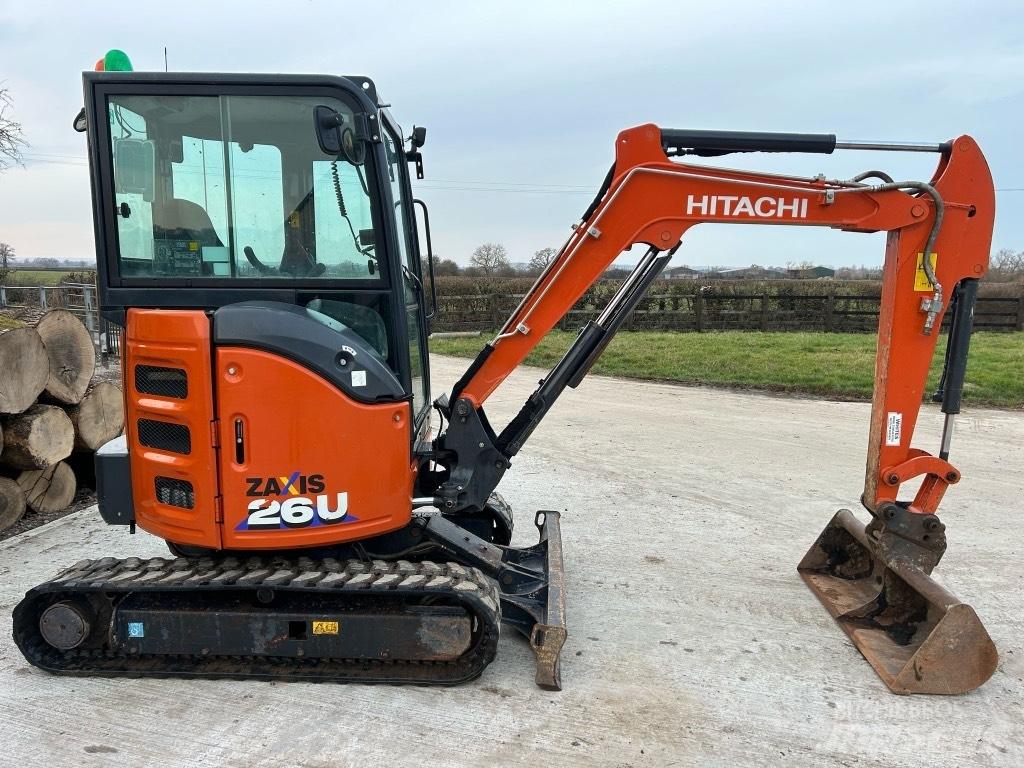 Hitachi ZX 26 U-6 Minibagger < 7t