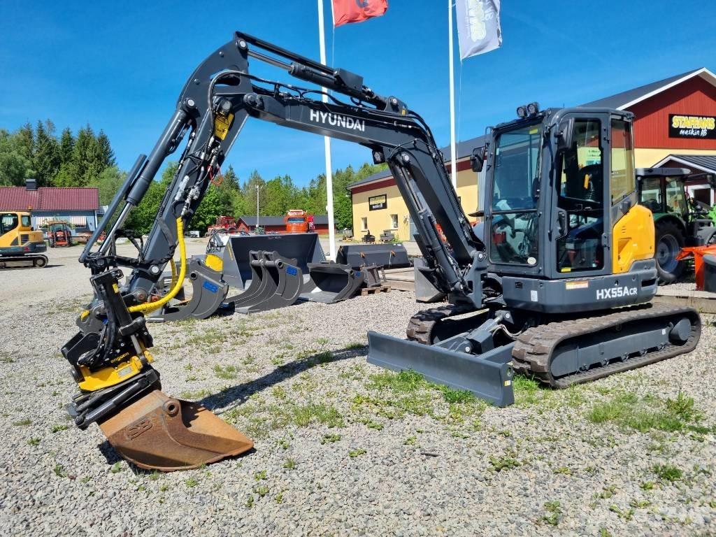 Hyundai HX 55 ACR Minibagger < 7t