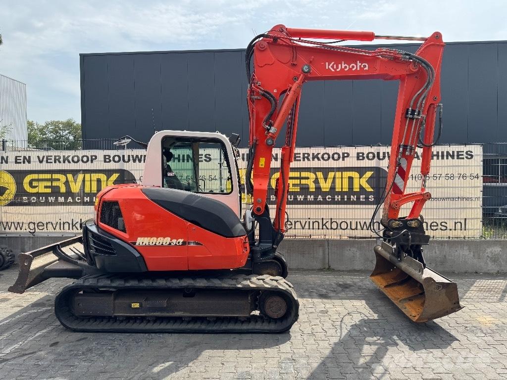 Kubota KX 080-3 A Midibagger  7t - 12t