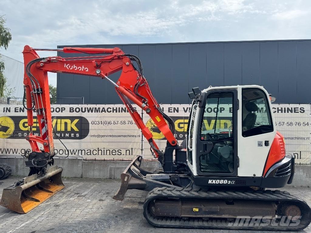 Kubota KX 080-3 A Midibagger  7t - 12t