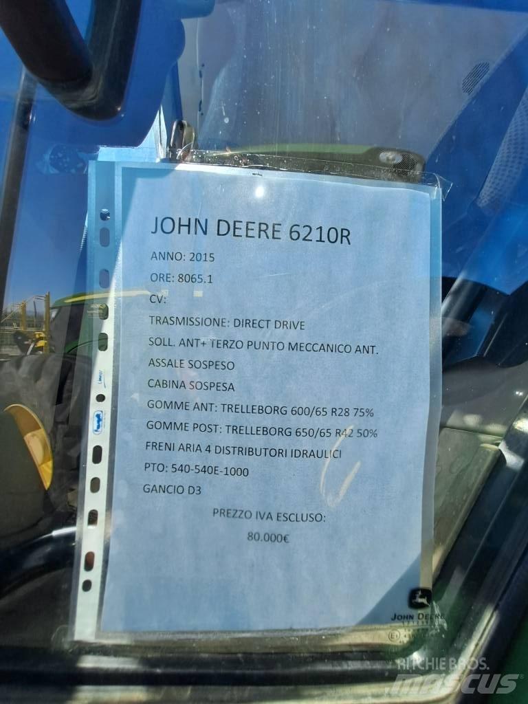 John Deere 6210 R Traktoren