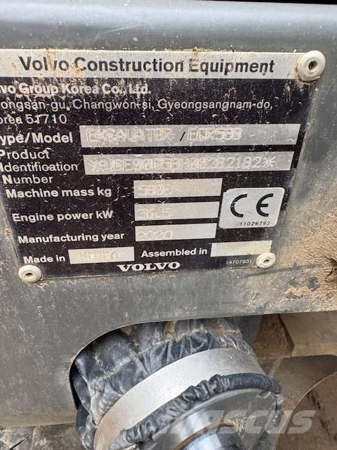 Volvo ECR58D Minibagger < 7t