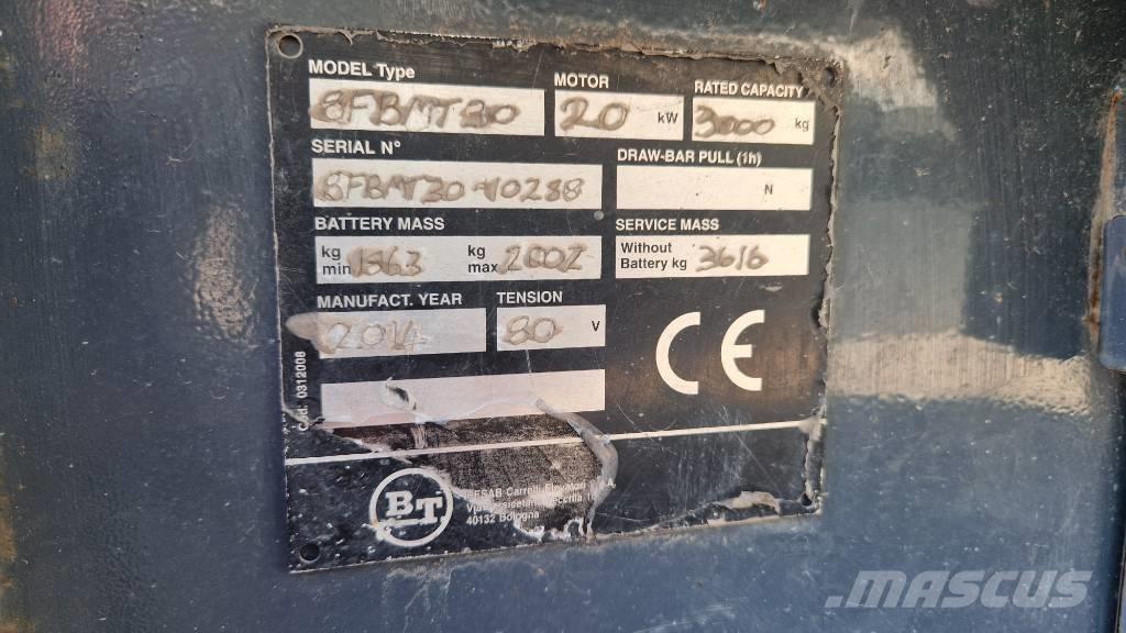 Toyota 8 FBMT 30 Elektro Stapler