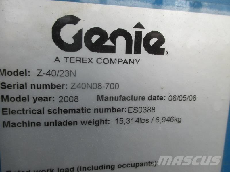 Genie Z 40/23 N Gelenkteleskoparbeitsbühnen