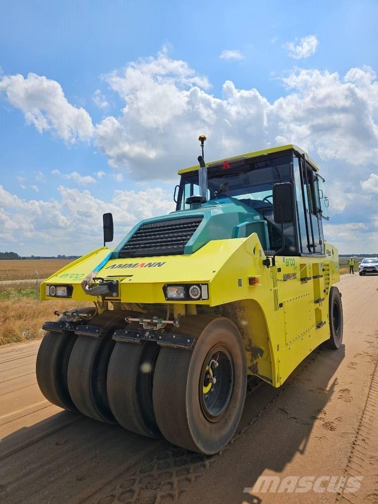 Ammann ART 240 Gummiradwalzen