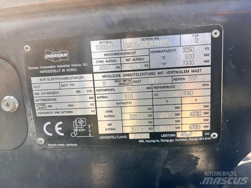 Doosan D33S- 7 Diesel Stapler