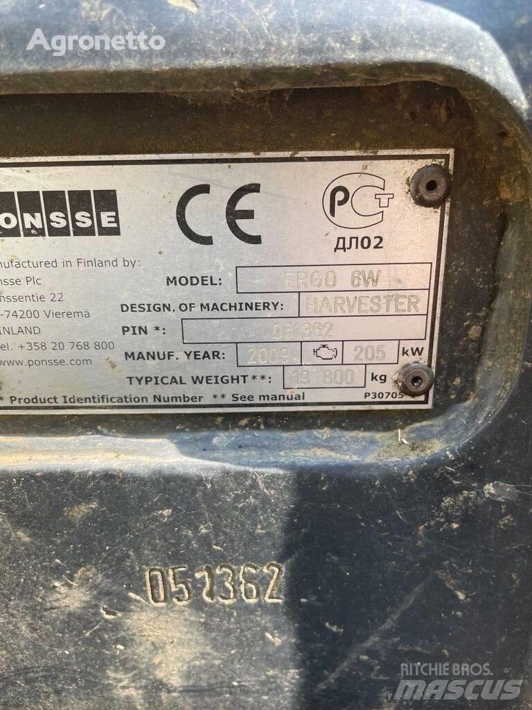 Ponsse Ergo 6W Harvester