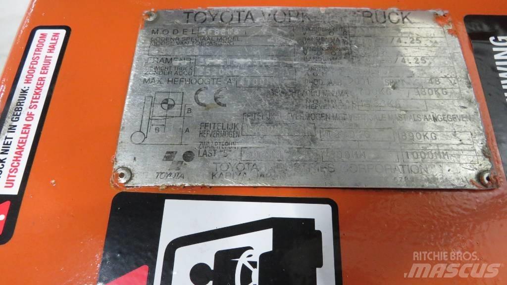 Toyota 5FBE18 Elektro Stapler
