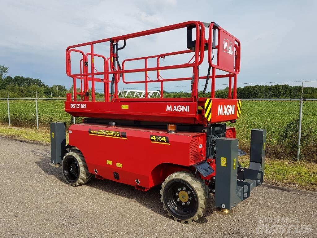 Magni DS 1218 RT Scheren-Arbeitsbühnen