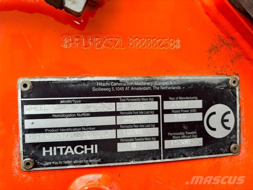 Hitachi ZW 220-6 Radlader
