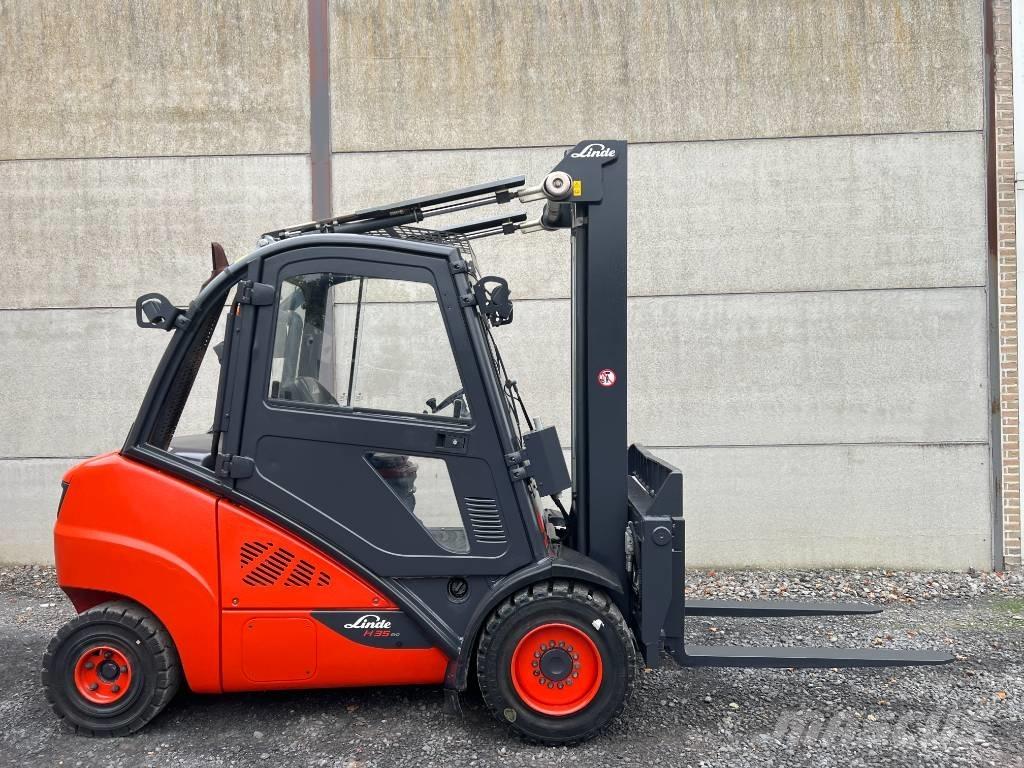 Linde H35D-02 EVO Diesel Stapler